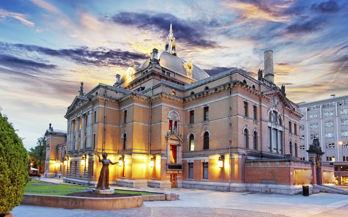 Nationaltheater in Oslo, Norwegen