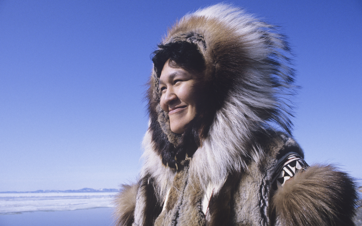 Inuit Frau