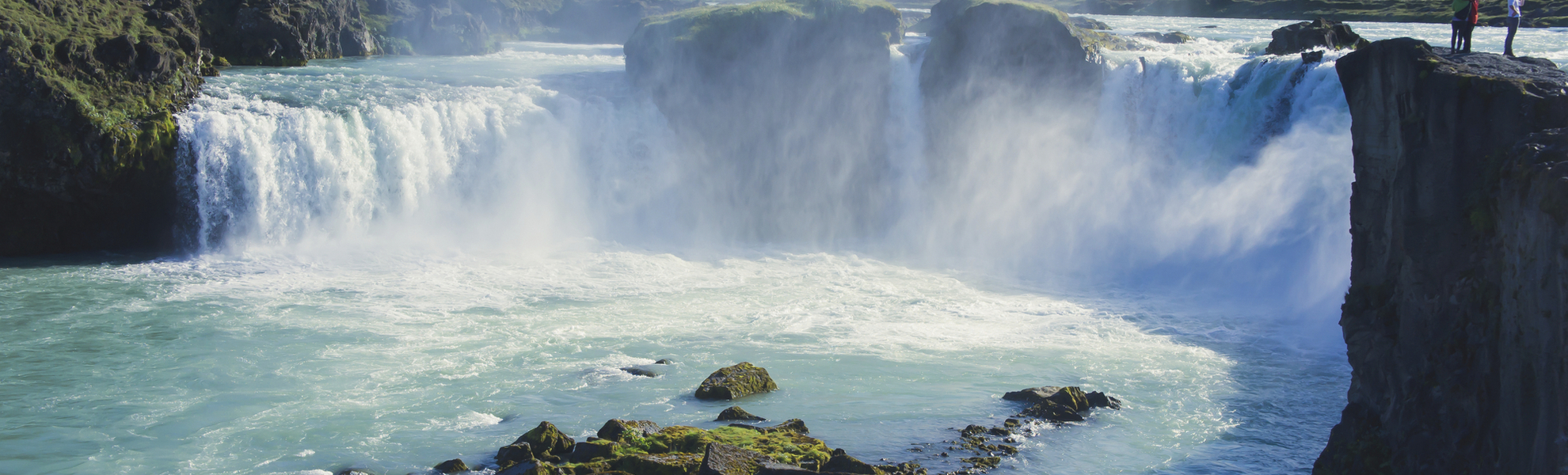Der Gullfoss Wasserfall, Island