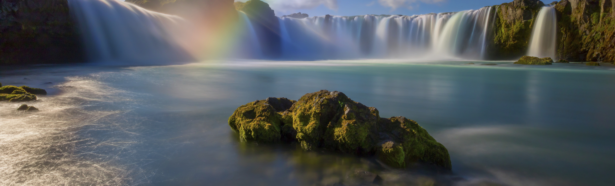 Islands Godafoss Wasserfall