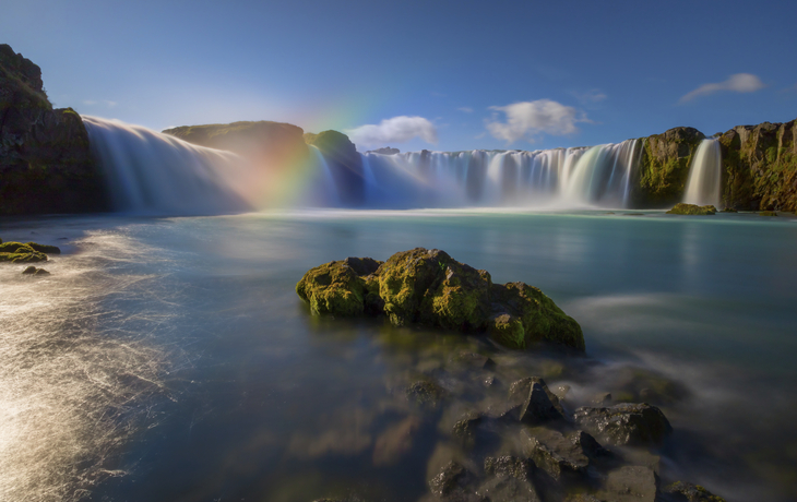 Islands Godafoss Wasserfall