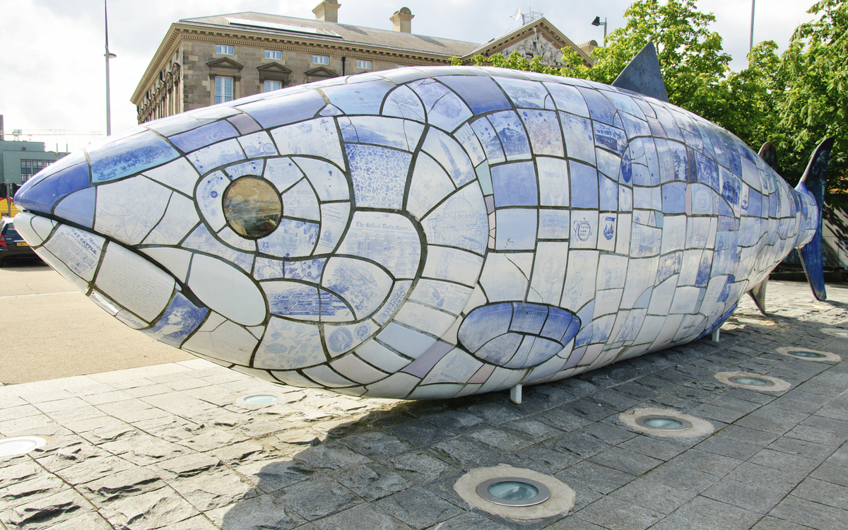 Kunst in Belfast, Irland