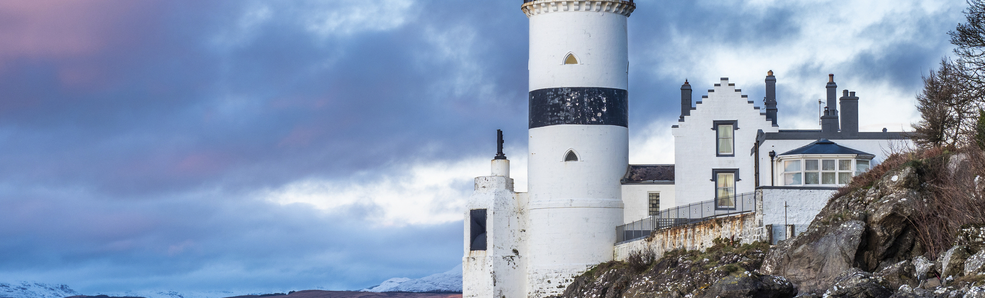 Leuchtturm Cloch bei Greenock, Schottland