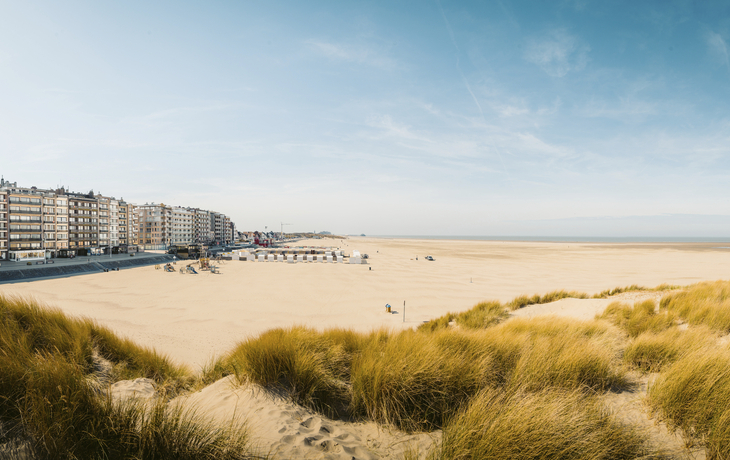Strand von Zeebruegge, Belgien