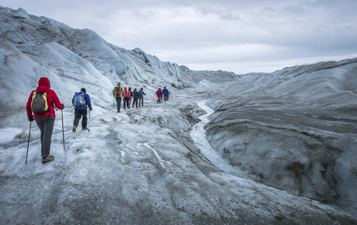 Wanderung in Kangerlussuaq, Groenland