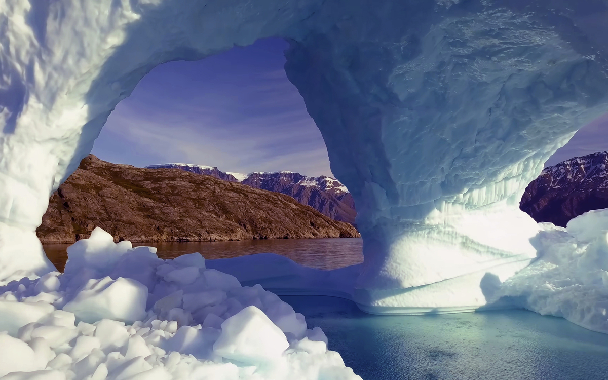 Gletschereis in Groenland