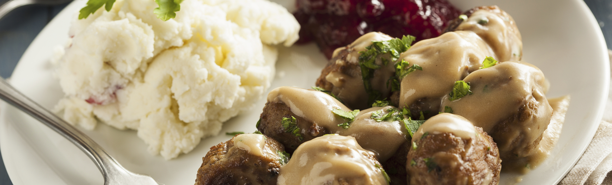 Koettbullar, traditionelles Gericht aus Schweden