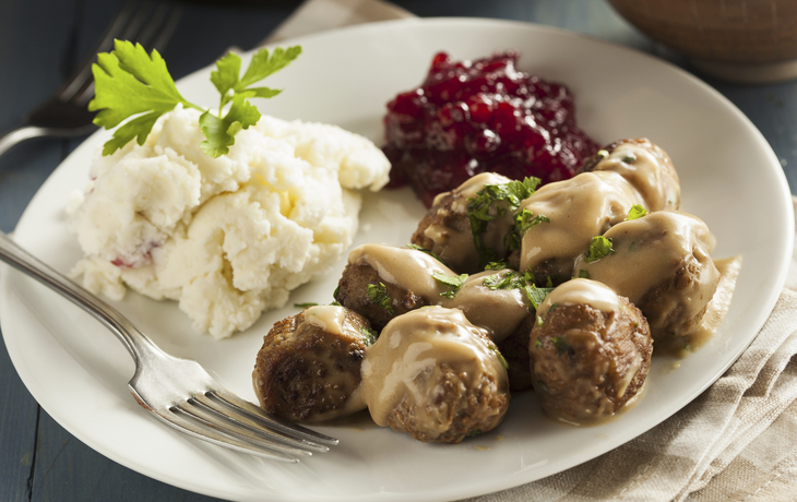 Koettbullar, traditionelles Gericht aus Schweden
