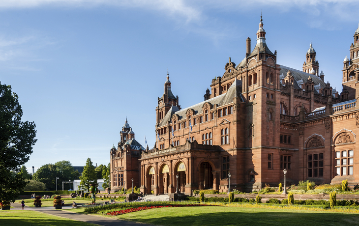 Kelvingrove Art Museum in Glasgow, Schottland