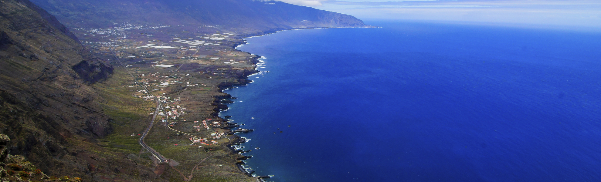 Blick auf die Küste von El Hierro, Spanien