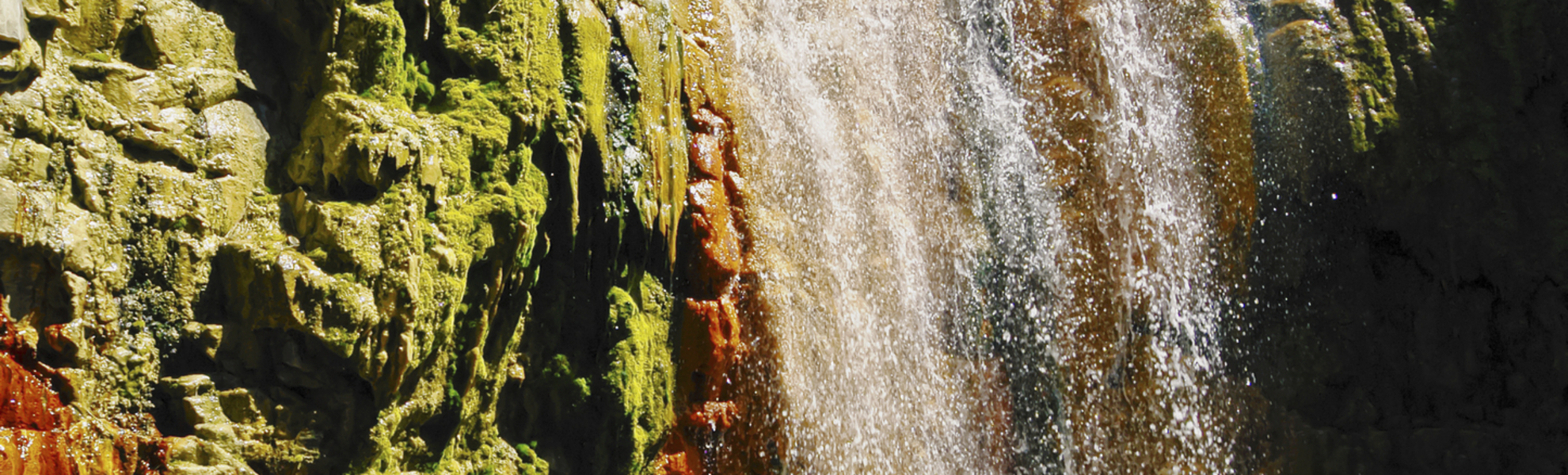 Cascada de Los Colores Wasserfall auf La Palma, Spanien