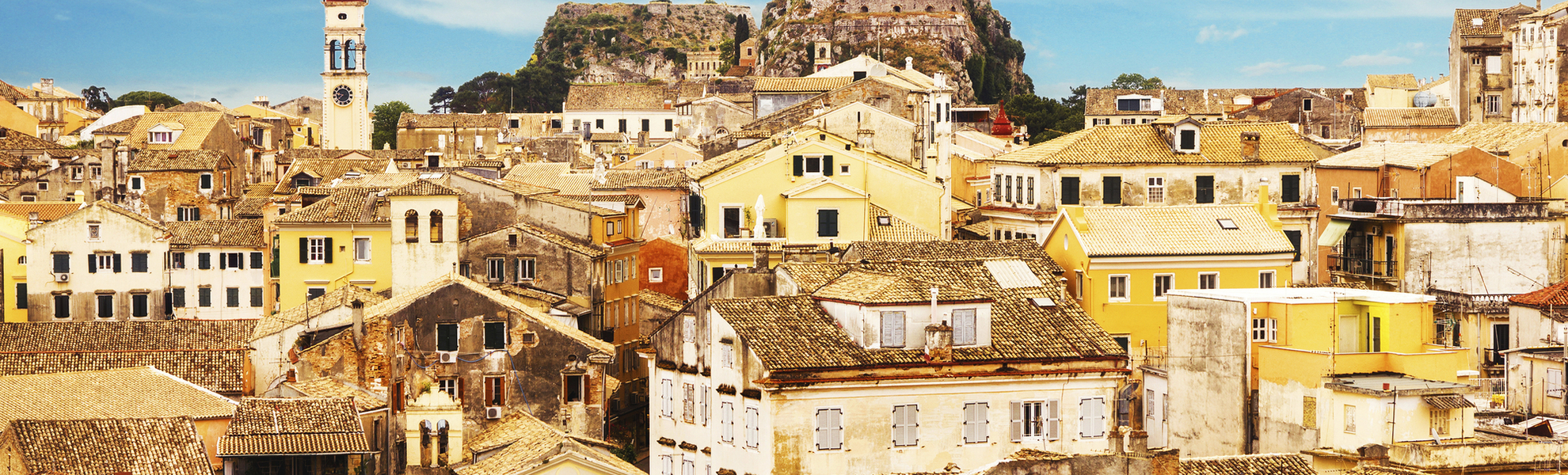 Altstadt von Kerkyra, Korfu, Griechenland