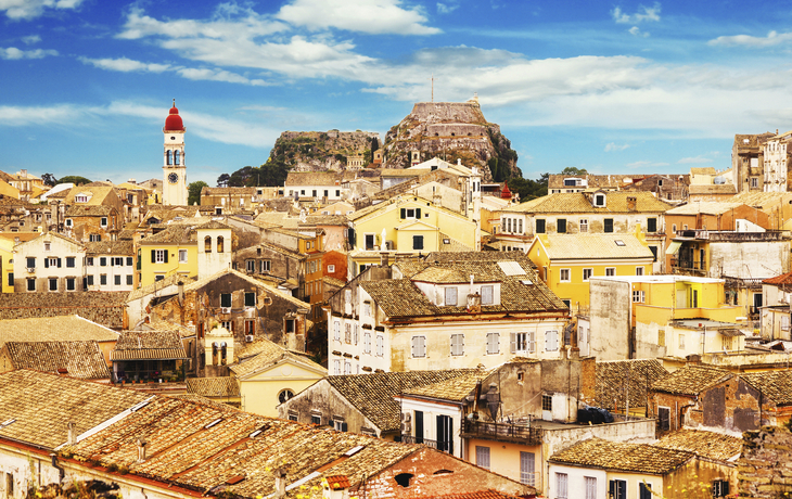 Altstadt von Kerkyra, Korfu, Griechenland