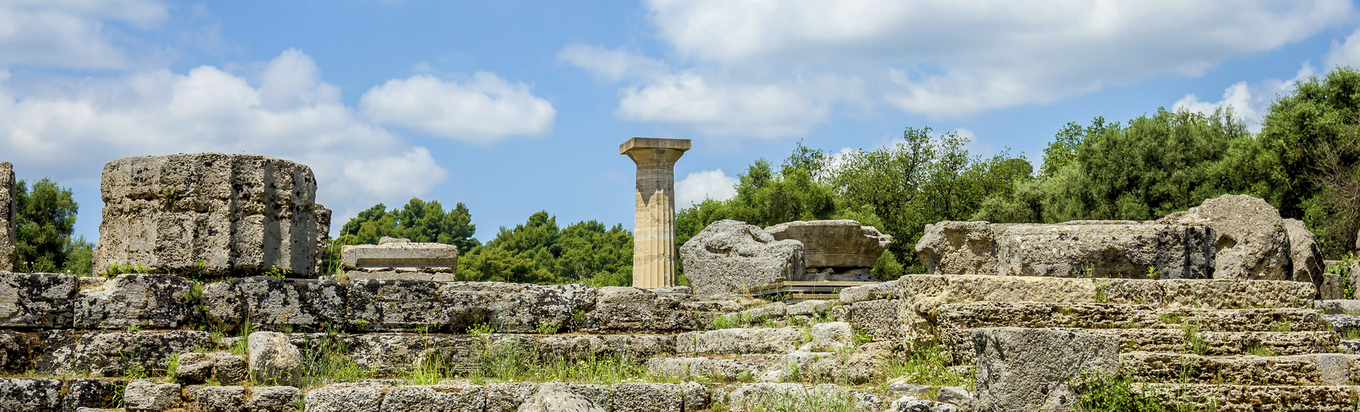 Ruinen von Olympia, Griechenland