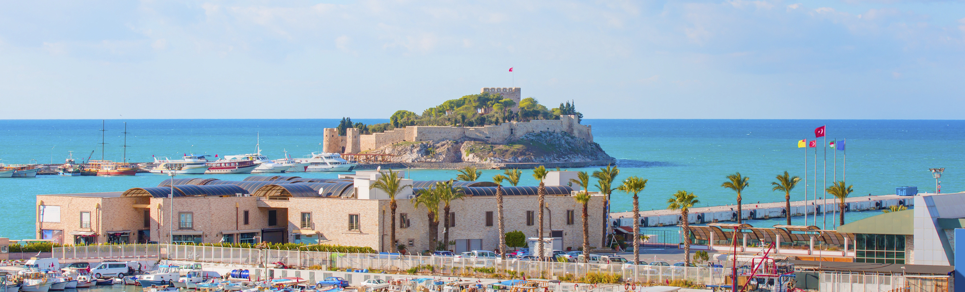 Pigeon Insel in Kusadasi, Spanien
