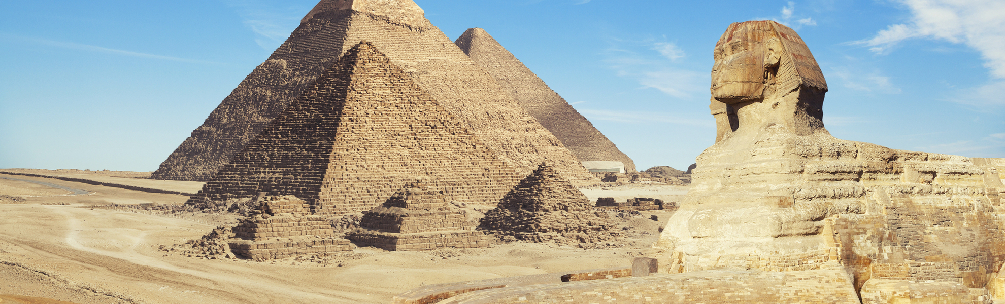 Sphinx und Pyramiden, Kairo