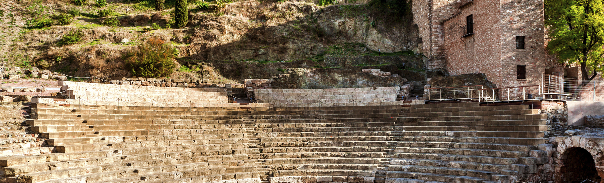 römisches Theater in Malaga, Spanien