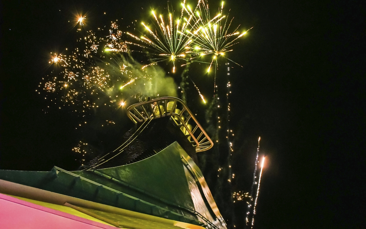 Silvester auf MS Artania