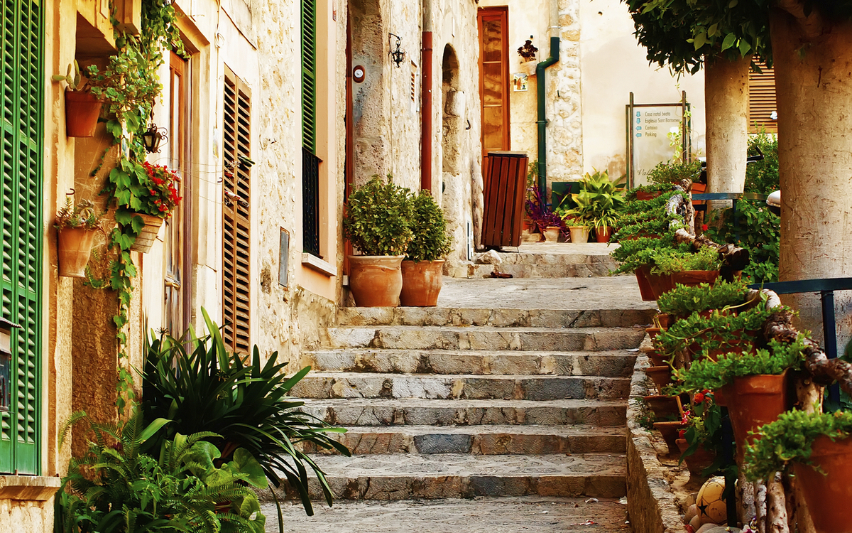 Valldemossa auf Mallorca, Spanien