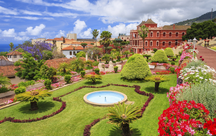 Botanischer Garten in Orotava auf Teneriffa, Spanien