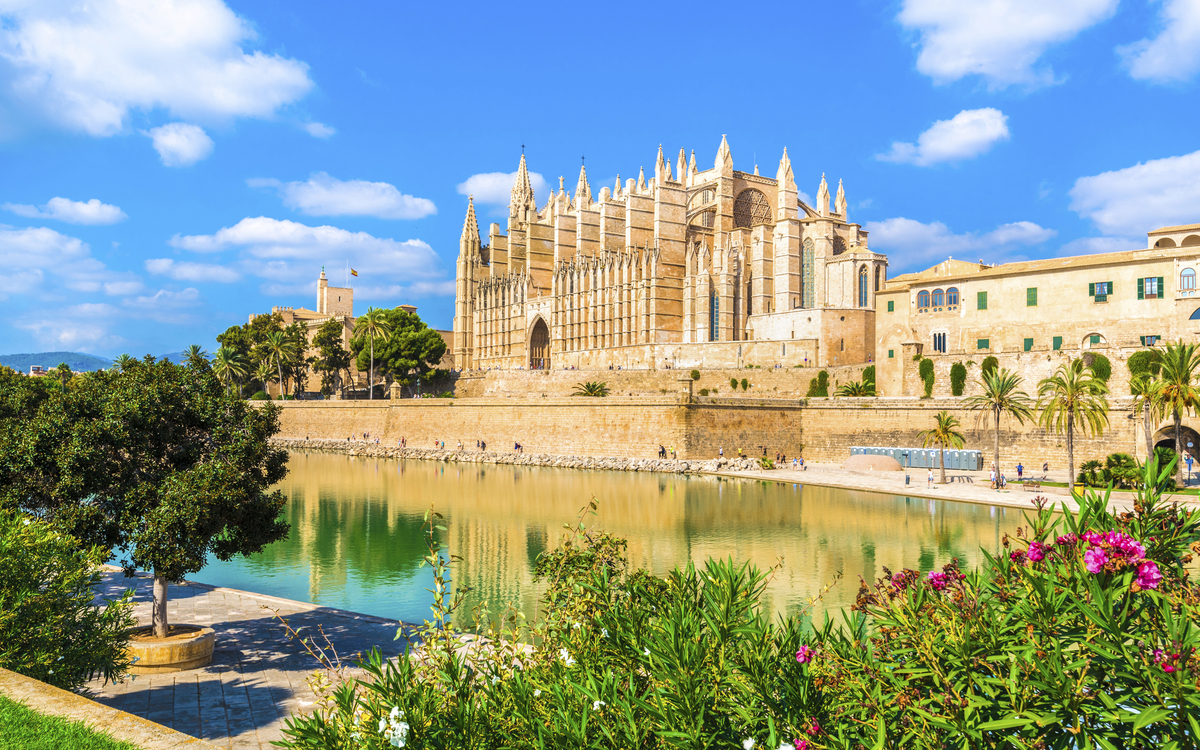 Kathedrale auf Palma de Mallorca, Spanien