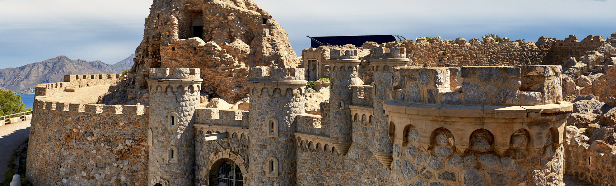 Batería de Castillitos, Murcia, Spanien