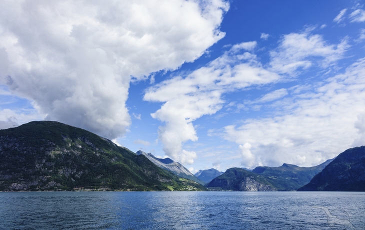 Der Storfjord in Norwegen