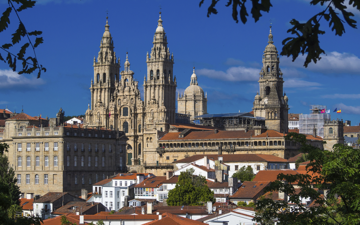 Santiago de Compostela, Spanien