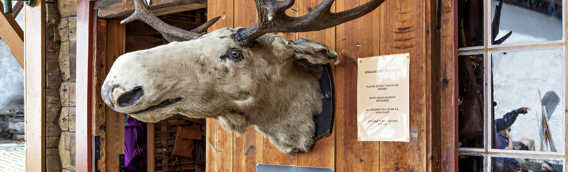 Typische Dekoration in Norwegen