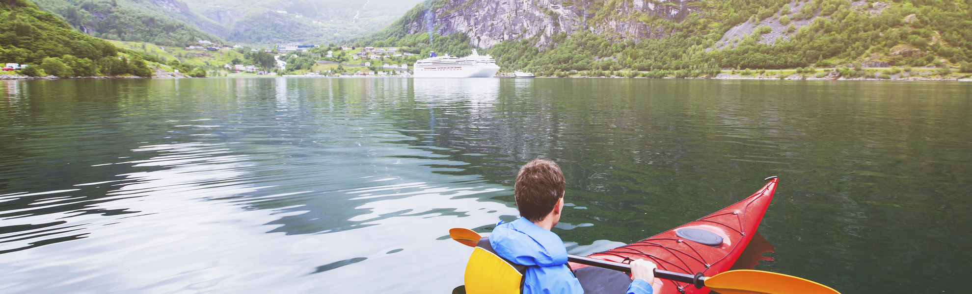Geirangerfjord, Kanutour