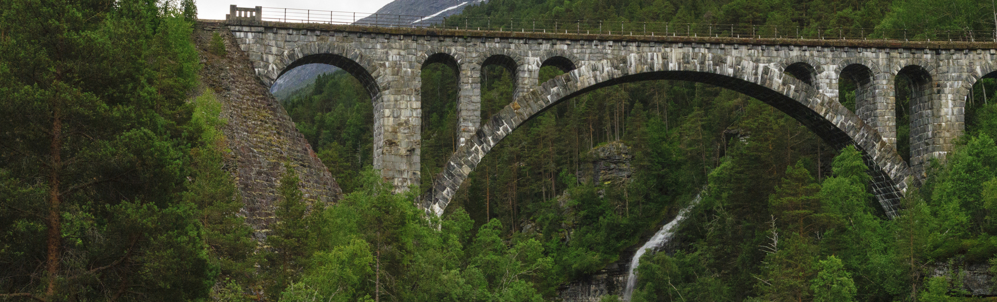 Kylling-Brücke in Rauma, Norwegen