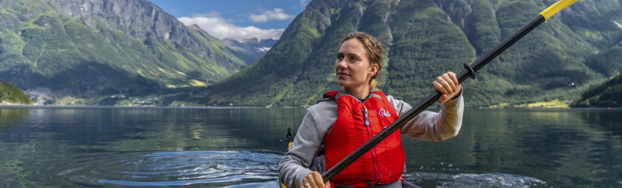 Kajakfahren im Nordfjord
