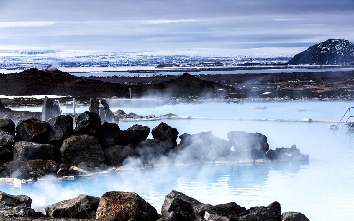Myvatn, Blaue Lagune