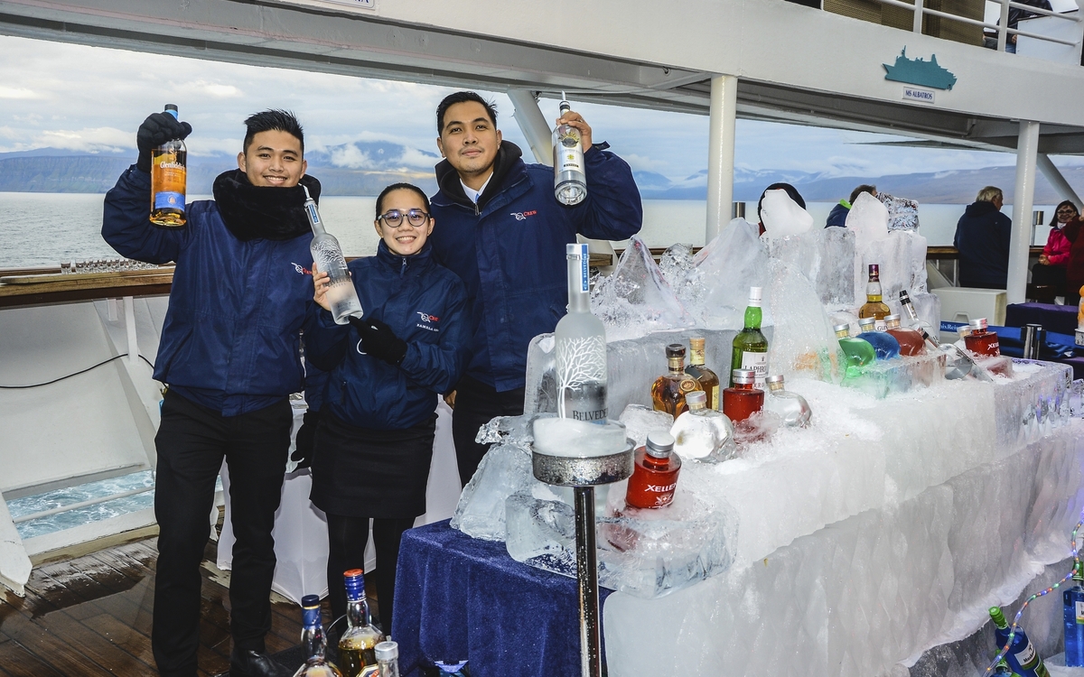 White Night Party auf MS Artania