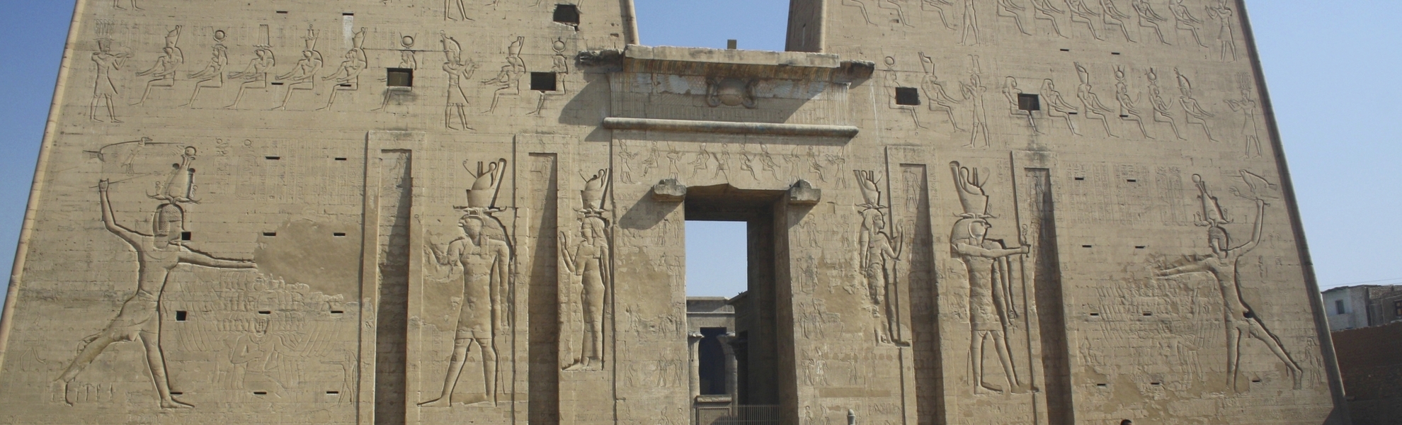 Tempel von Edfu in Ägypten