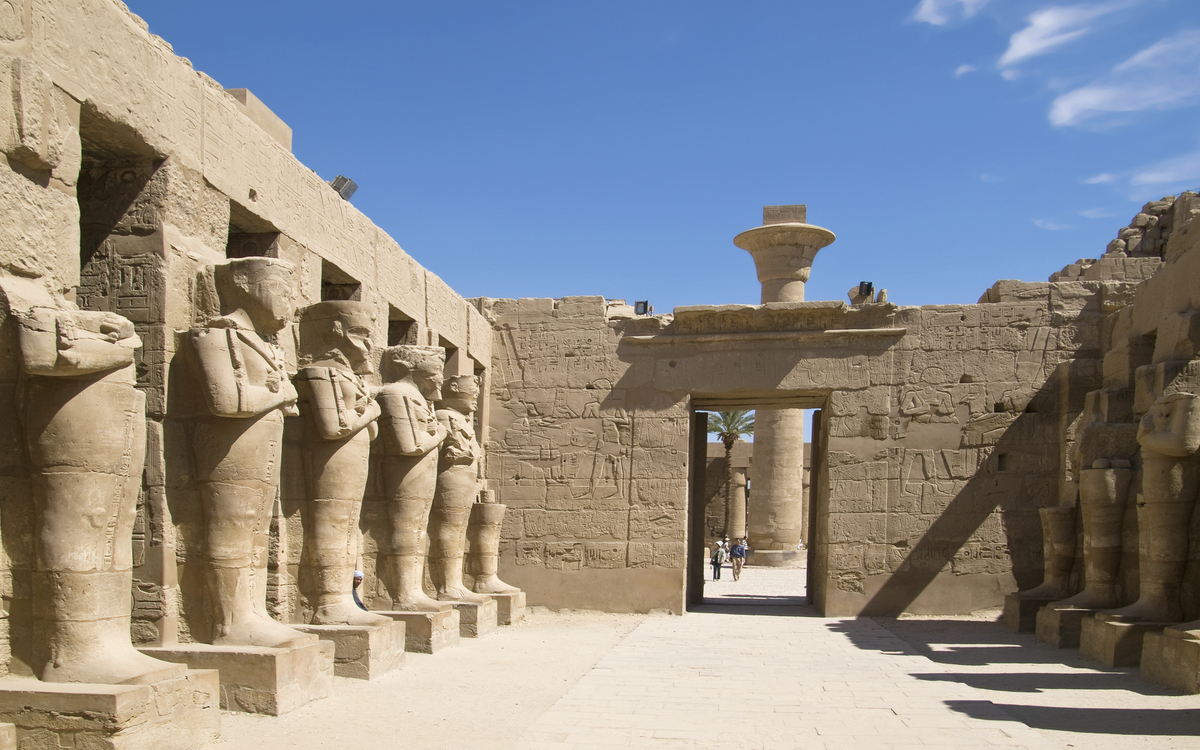 Karnak-Tempel in Ägypten