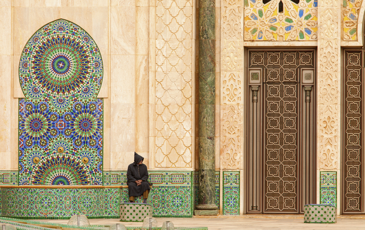 Hassan-Moschee in Casablanca, Marokko