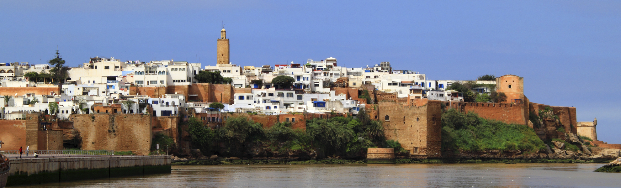 Blick auf Rabat, Marokko
