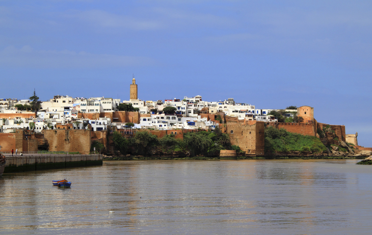 Blick auf Rabat, Marokko