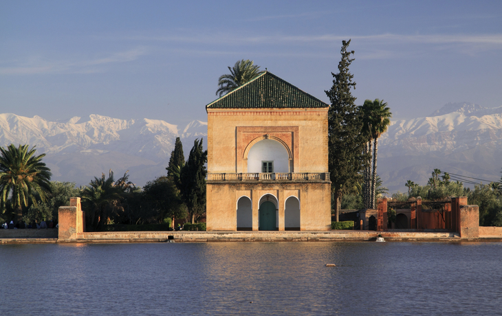 Menara Garten in Marrakesch, Marokko
