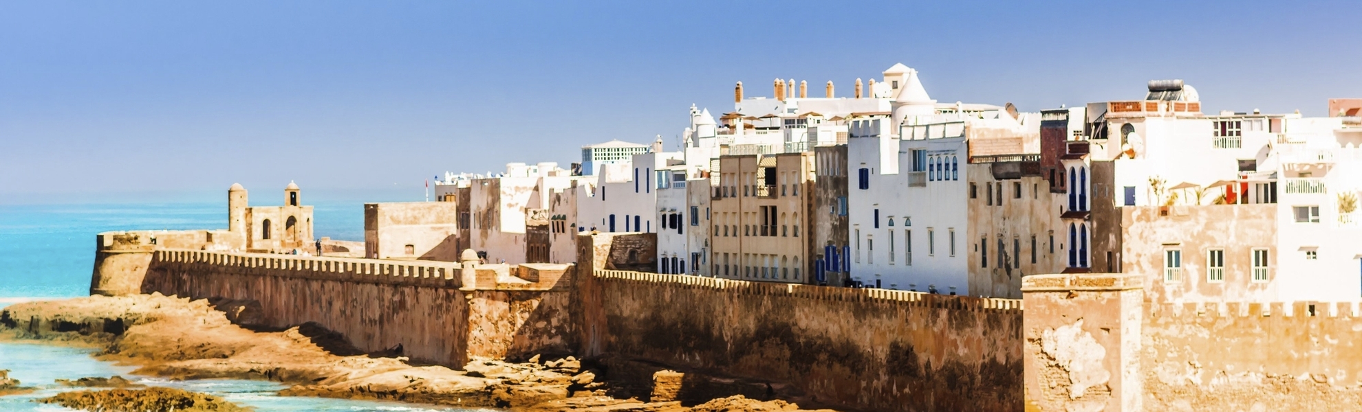 Panorama von Essaouira, Marokko