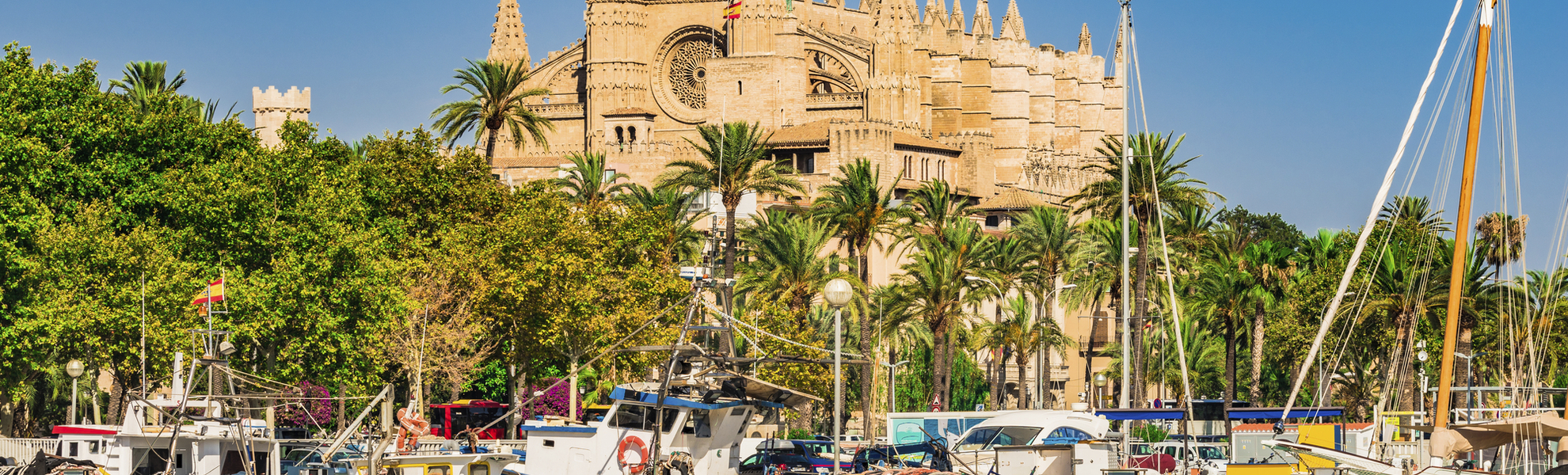 La Seu, die Kathedrale von Palma, Mallorca, Spanien