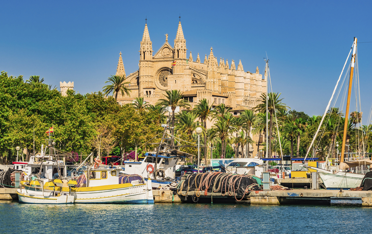 La Seu, die Kathedrale von Palma, Mallorca, Spanien
