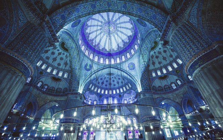 Blaue Moschee in Istanbul, Türkei