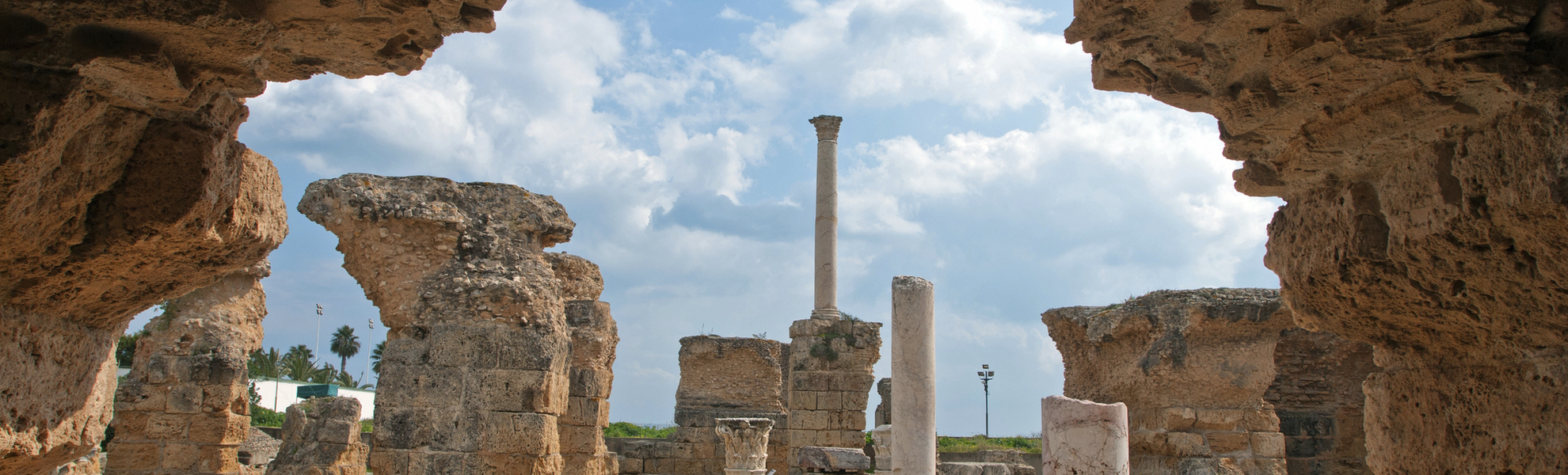 Ruinen in Karthago, Tunesien