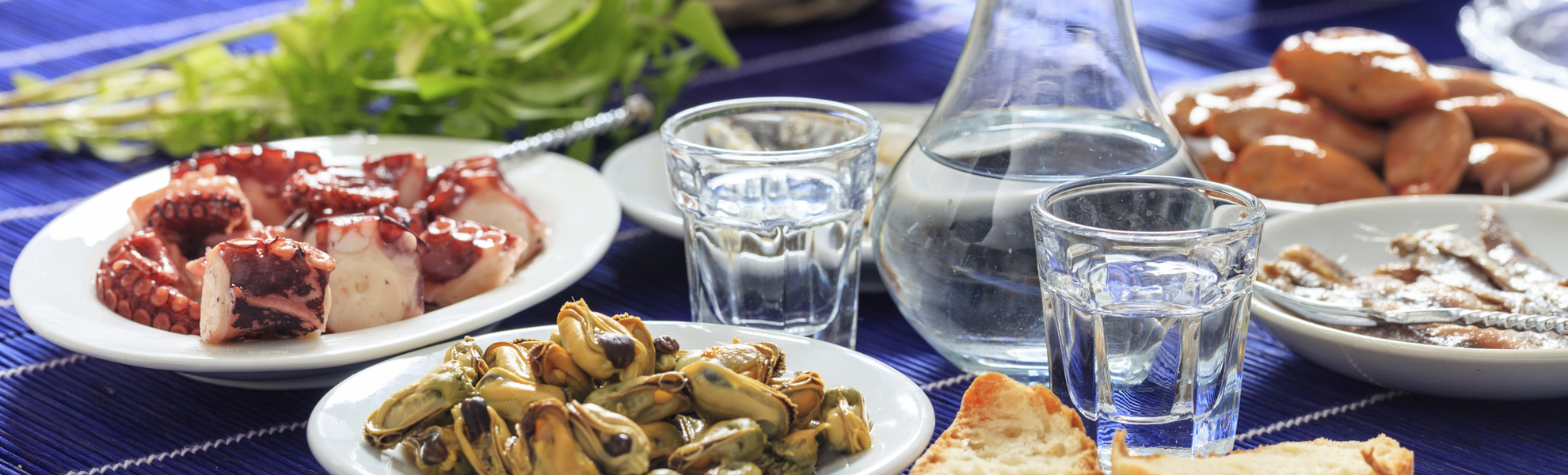 Ouzo und Meze, Griechenland