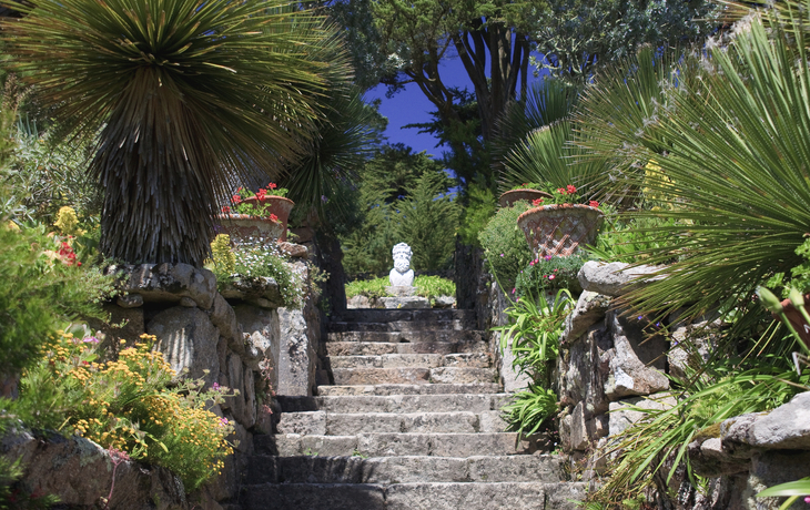 Klostergarten in Tresco, England