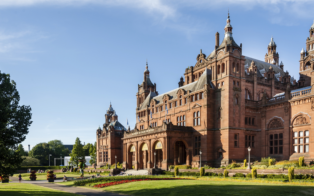 Kelvingrove Art Museum in Glasgow, Schottland