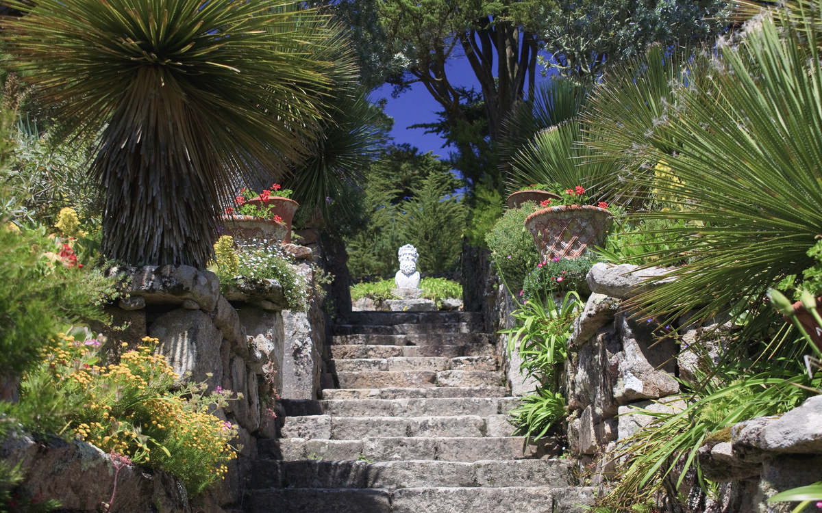 Klostergarten in Tresco, England