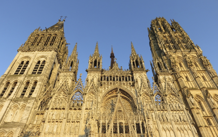 Die Kathedrale in Rouen, Frankreich